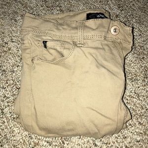 tan khaki pants